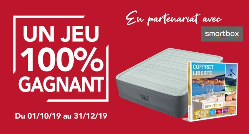 Concours : Opération Smartbox avec Intex&nbsp;&nbsp;