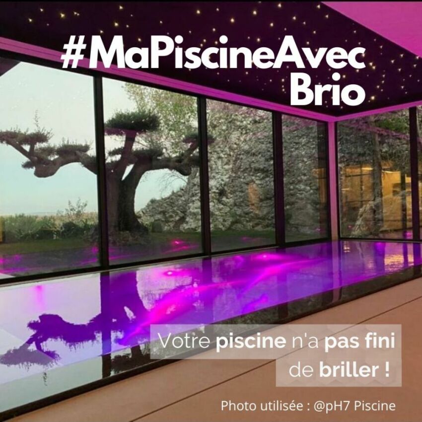 Concours photo "Ma piscine avec BRIO", organisé par CCEI.&nbsp;&nbsp;