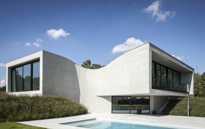 Concours Pool Vision : les plus belles piscines récompensées à Piscine Global ! © Mme Magalie Munters (OOA | Office O architects) - projet « Villa MQ » (Belgique)