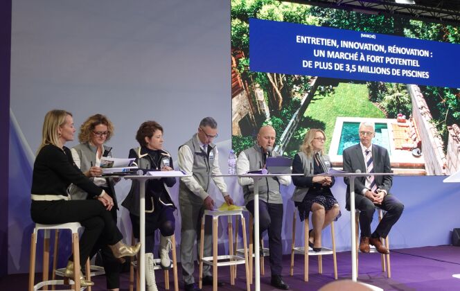 Conférence de Presse de la FPP, organisée sur l'espace Pool Arena le premier jour du salon DR