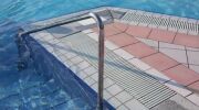 Construction d&rsquo;un escalier de piscine