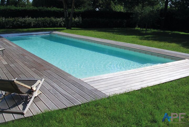 Liner de piscine sable avec frise