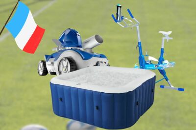 Coupe du monde Rugby : Habillez votre jardin et votre piscine de bleu pour supporter l'Equipe de France&nbsp;!