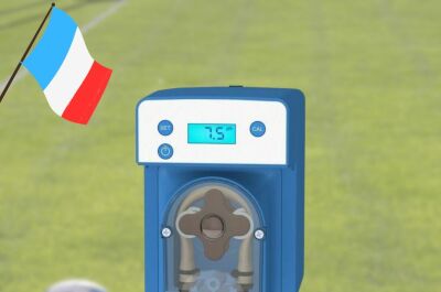 Coupe du Monde Rugby : Montrez votre soutien aux Bleus jusque dans votre piscine avec ce régulateur pH Made In France ! 