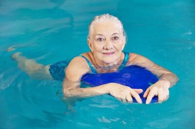Cours de natation pour seniors