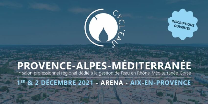Cycl'Eau vous donne rendez-vous les 1 et 2 décembre à l'Arena d'Aix-en-Provence&nbsp;&nbsp;