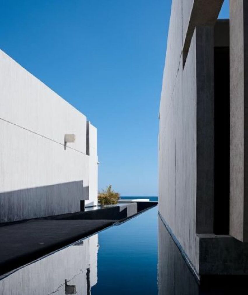 Dans le prolongement de l'hôtel, l'immensité de l'océan&nbsp;&nbsp;