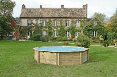 Démontage d'une piscine en bois