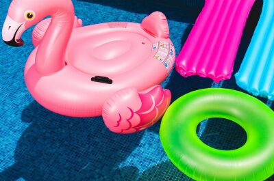 Accessoires de loisir pour piscine bois