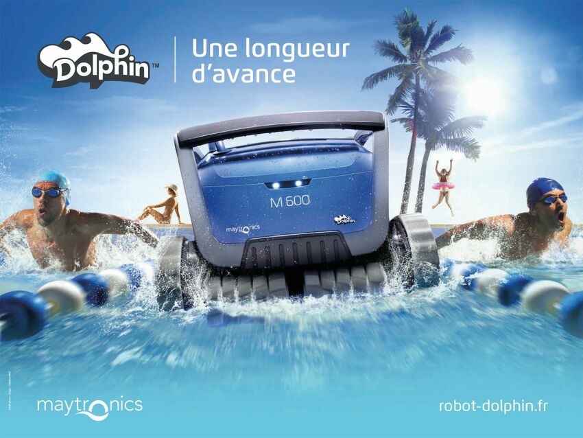 Dolphin : le robot de piscine qui prend une longueur d'avance&nbsp;&nbsp;