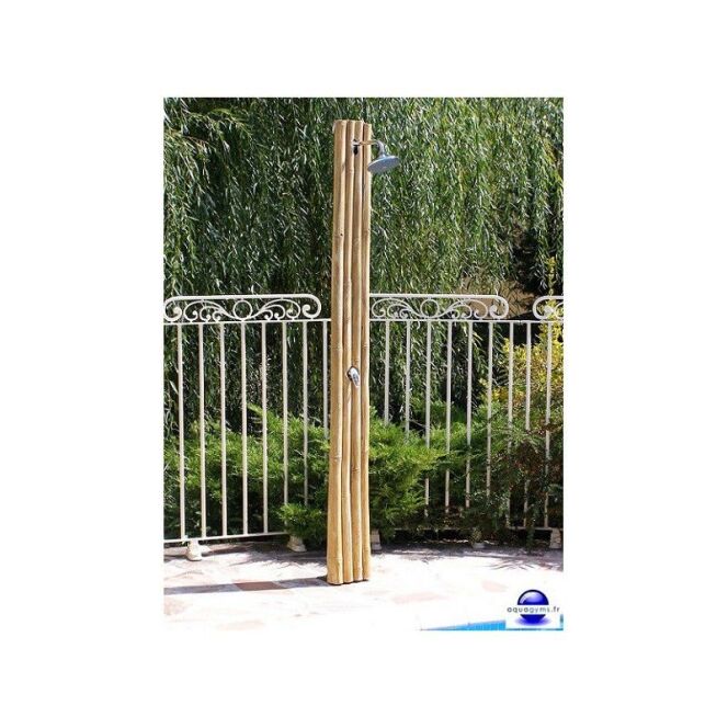 Douche solaire Solbambou pour l'extérieur