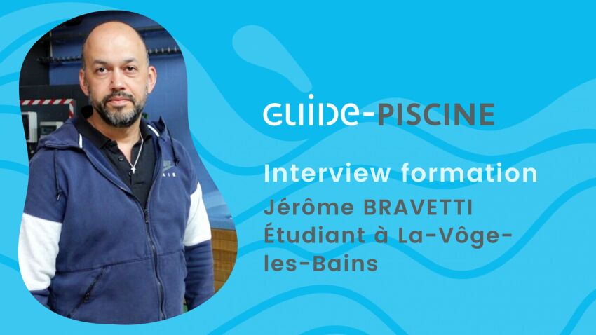 Du milieu médical à la piscine : portrait de Jérôme Bravetti&nbsp;&nbsp;