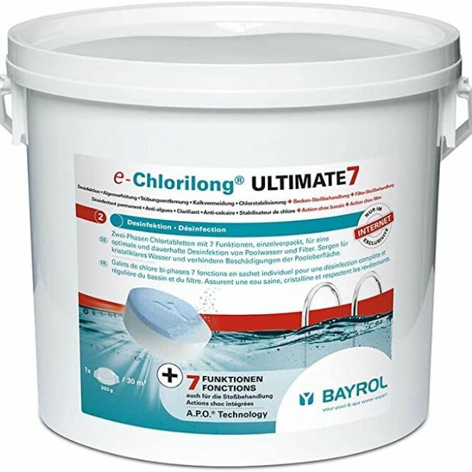 Chlore 7 Actions e.Chlorilong Ultimate 7 4,80 kg - Bayrol © Bayrol