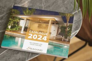 Eclairages pour piscine : SEAMAID présente son catalogue 2024