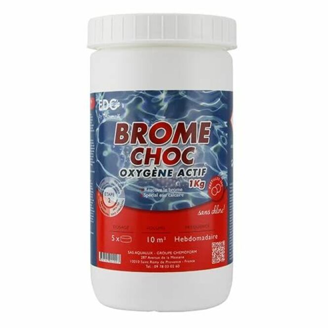 Edenea - Oxygène Actif - sans Chlore - Brome Choc Spa Piscine DR