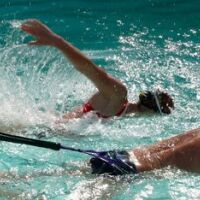 Elastique de natation 