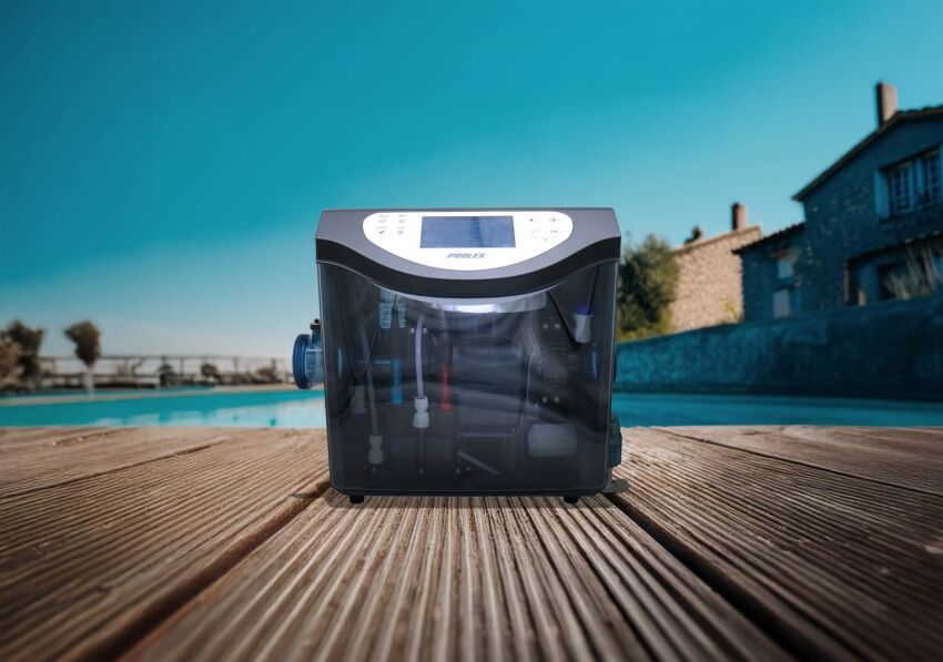 Electrolyseur au sel Poolex Aqualyzer, par Poolstar 