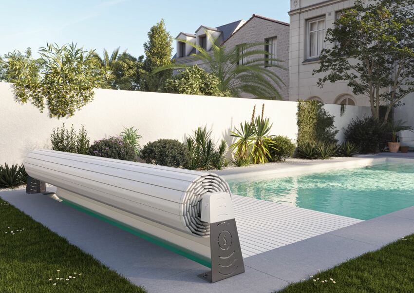 Enrouleur de volet pour piscine Maldives, par Sofatec 