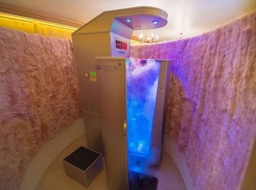 Espace cryothérapie de l'Hôtel le Cep&nbsp;&nbsp;