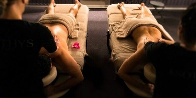 Des massages en duo sont proposés par l'Espace Zenitude.