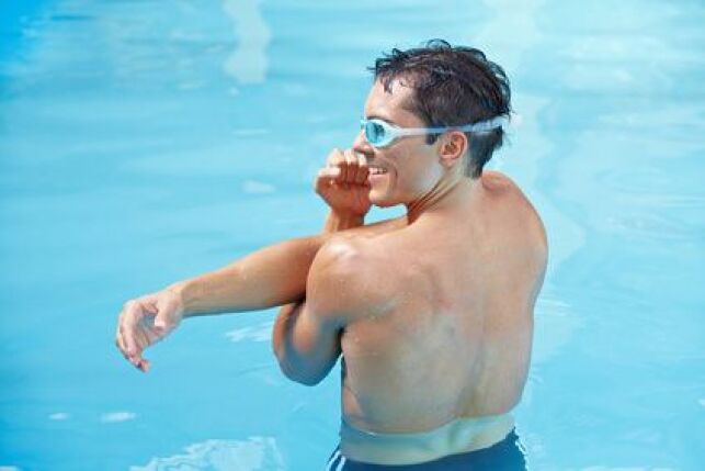 Les étirements en natation