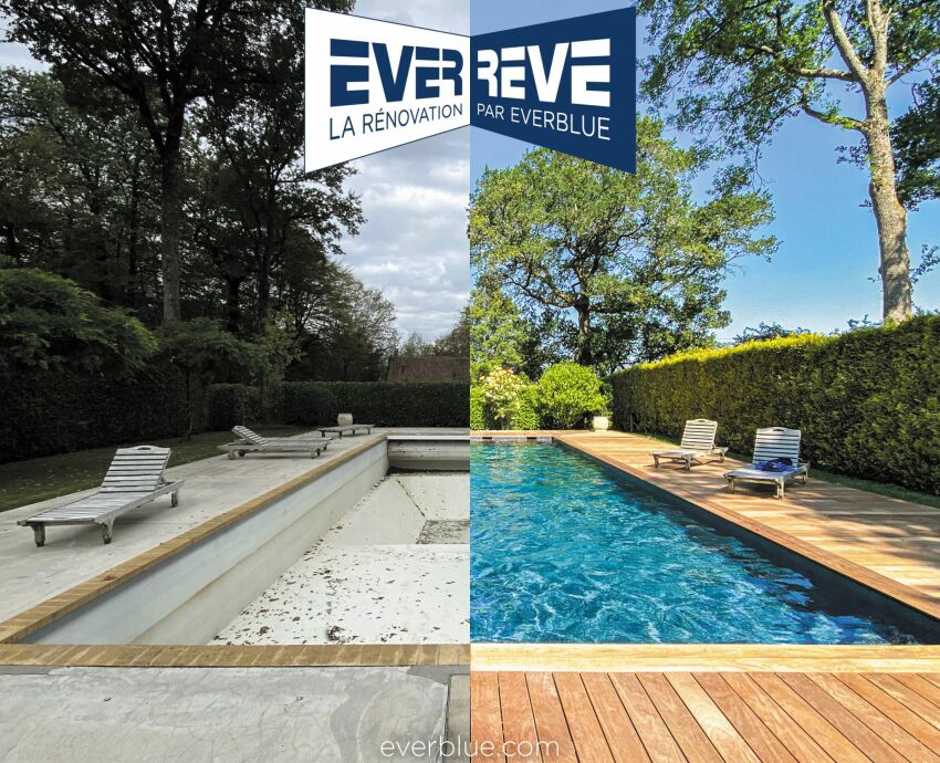 Everblue présente "EVER RÊVE", sa nouvelle identité pour la rénovation de piscines 