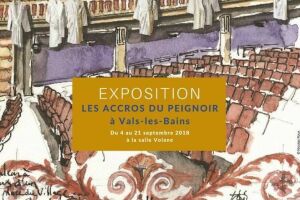 Exposition des Accros du Peignoir à Vals-les-Bains