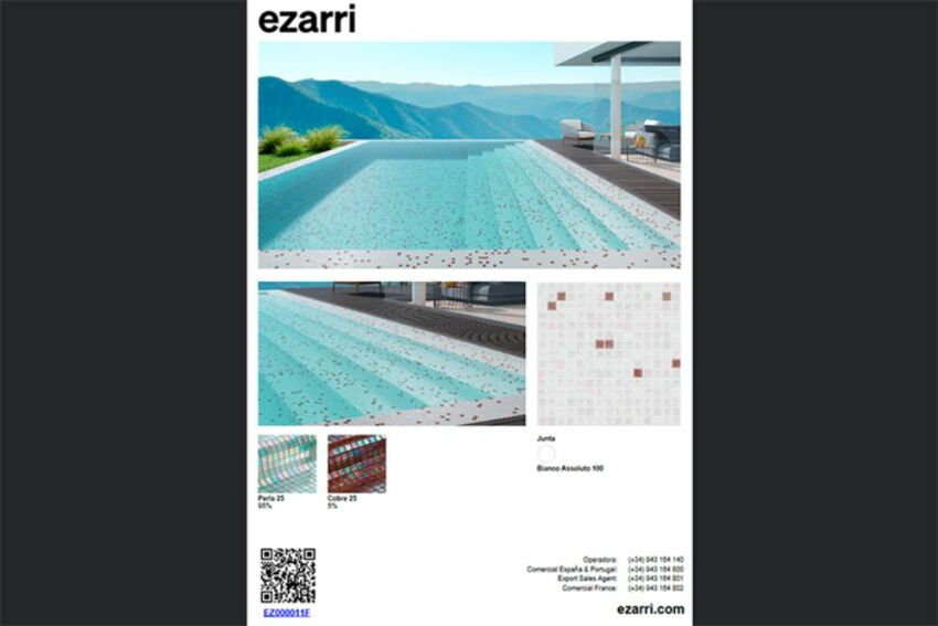 Ezarri présente ses produits sur son site web&nbsp;&nbsp;