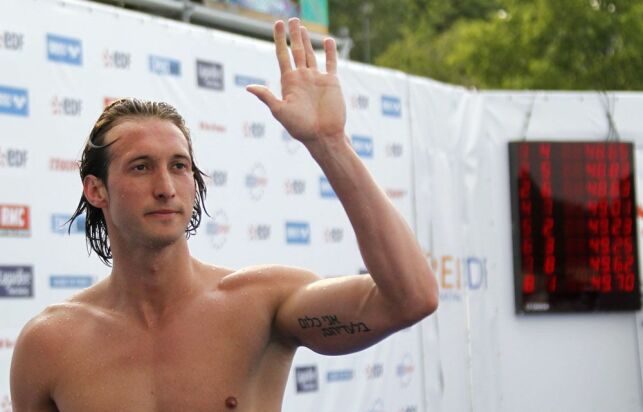 Fabien Gilot à la piscine de Gouvieux !