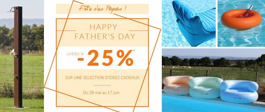 Fête des Pères avec Piscines Desjoyaux&nbsp;&nbsp;