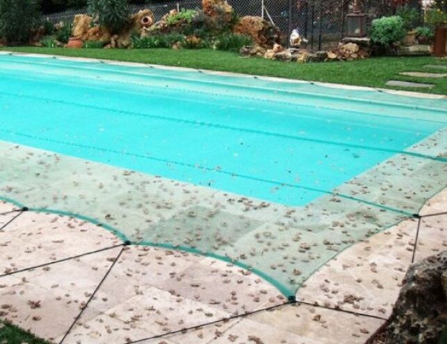 Filet anti-feuilles pour piscine : l’accessoire indispensable pour empêcher les feuilles morte de tomber dans la piscine