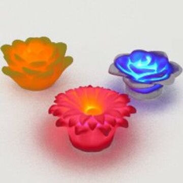 Fleurs lumineuses flottantes à LED
