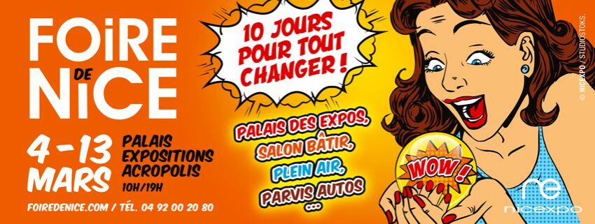 Foire de Nice : 10 jours pour tout changer !&nbsp;&nbsp;