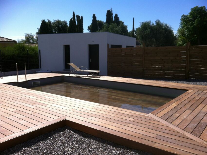 Fond mobile Pooldeck Azenco&nbsp;&nbsp;