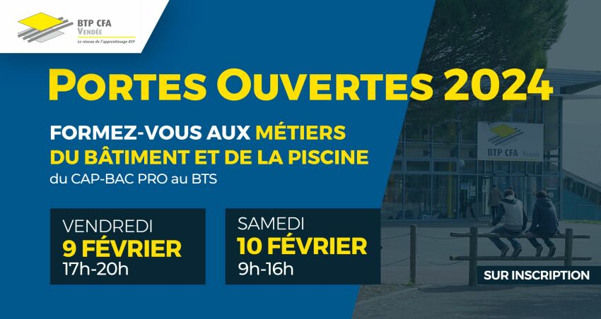 Formation piscine : l'ISMP organise ses Portes Ouvertes les 9 et 10 février 2024&nbsp;&nbsp;