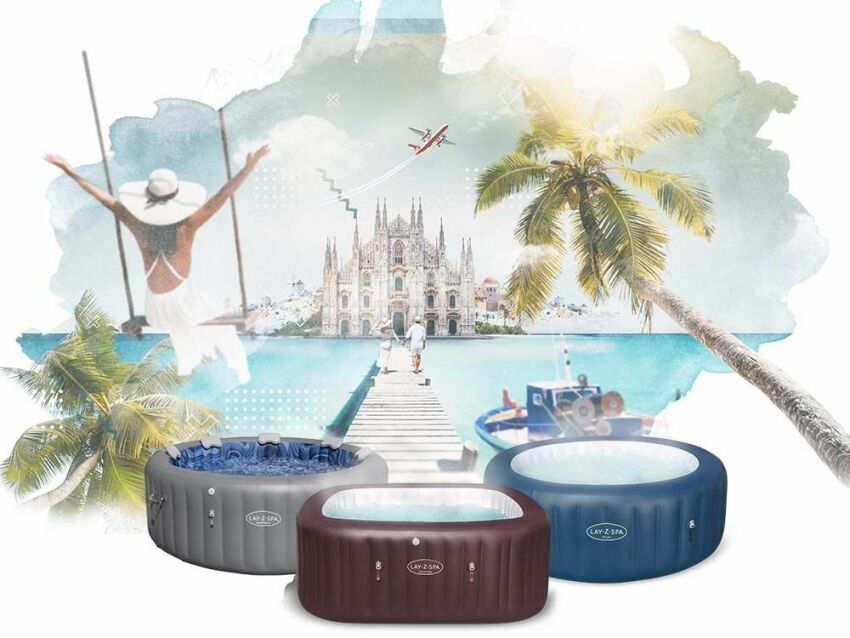 Gagnez un voyage de rêve avec Lay-Z-Spa et Bestway&nbsp;&nbsp;