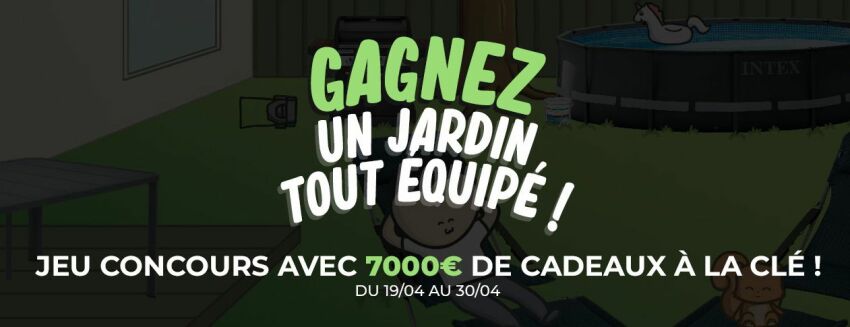 Grand Jeu Concours : Raviday équipe votre jardin&nbsp;&nbsp;