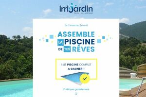 Irrijardin vous propose d'assembler la piscine de vos rêves&nbsp;!