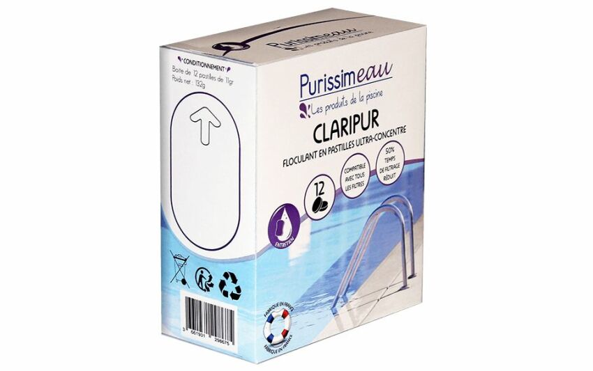 Hydrapro présente Claripur, son nouveau produit clarifiant pour piscine&nbsp;&nbsp;