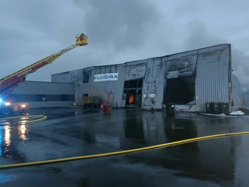 Incendie sur le site Fluidra à Angers : une mobilisation rapide pour assurer la poursuite des services&nbsp;&nbsp;