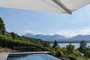 7 aménagements de piscine avec terrasse en bois esthétique et harmonieuse