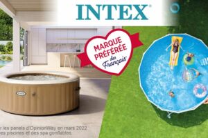 Intex élue Marque Préférée des Français en 2022
