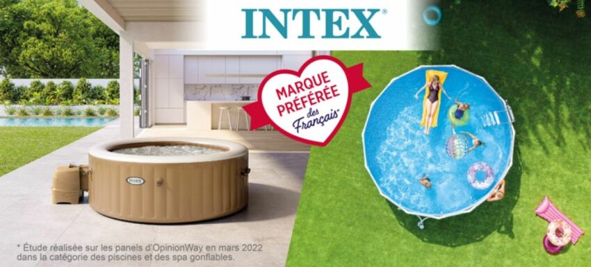 Intex élue Marque Préférée des Français en 2022&nbsp;&nbsp;