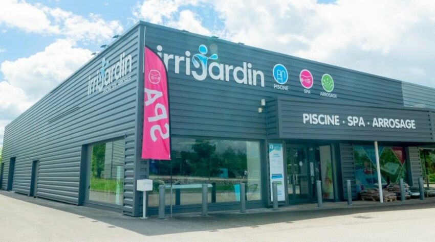Irrijardin étend son réseau de distribution avec l'ouverture de nouveaux magasins piscine&nbsp;&nbsp;