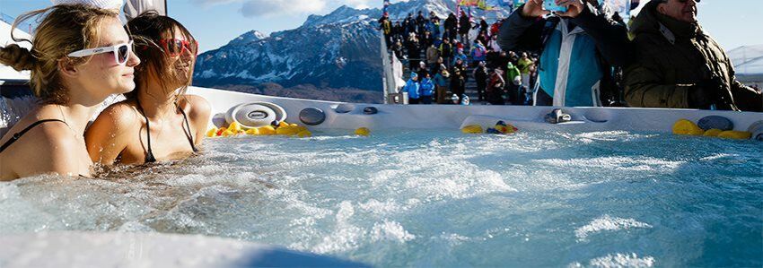 Jacuzzi, sponsor officiel de 10 courses de la Coupe du Monde de Ski Alpin.&nbsp;&nbsp;