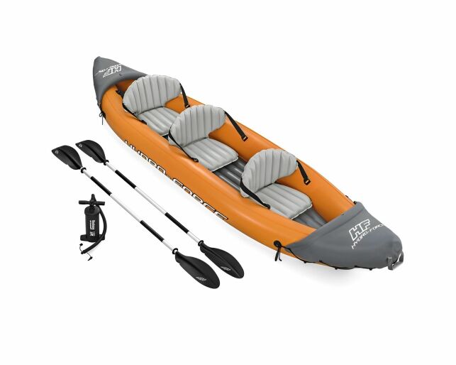Ensemble de kayak gonflable Hydro-Force Rapid 3 personnes