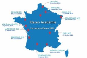 Klereo Académie 2024 : formation piscine dans 11 villes de France