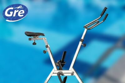 Offre de l'été 2024 : Transformez votre piscine en gym pour moins de 700€ avec l'Aquabike AQB2 par GRE Piscines
