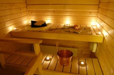 L’éclairage d’un sauna