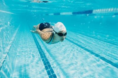 L’exercice de la vrille en natation
